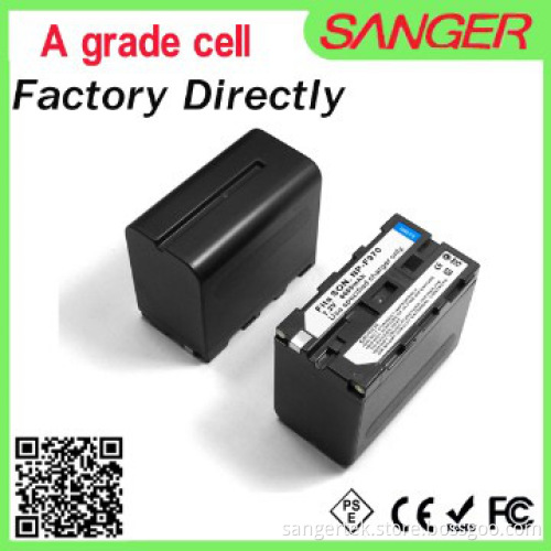 7.4V 6600mAh digital battery F970 for Sony camera with factory price
